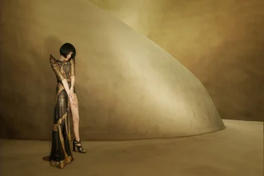 Moda elegante del desierto