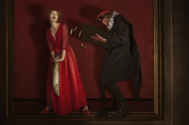 La historia del pez del vestido rojo