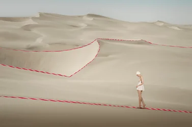 Caminata por el desierto «Red Ribbon»