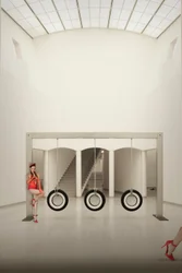 Columpios de neumático «Red Shoes»