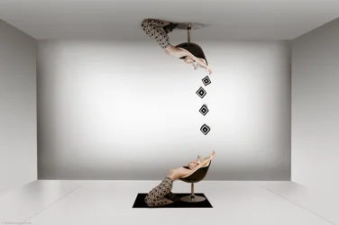 Figuras surrealistas invertidas