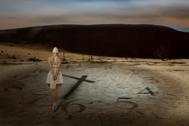 Desierto del tiempo surrealista