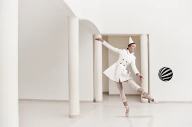 La danza caprichosa de la bailarina