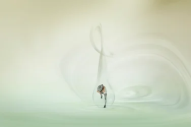 La caprichosa bailarina de burbujas