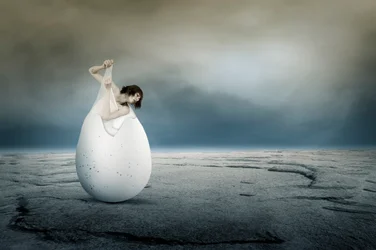 Una mujer que se libera