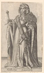 Retrato de Alberto de Baviera, conde de Holanda, Henao y Zelanda