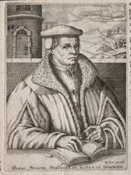Retrato de Thomas Müntzer, 1609