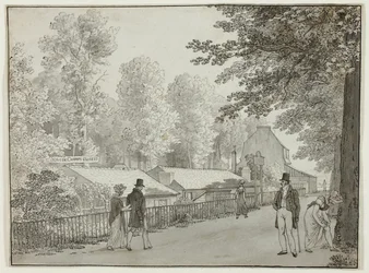 Relais, Avenida de los Campos Elíseos, París (recto); Escena de la vida de Odiseo (verso)