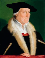 Retrato del cosmógrafo Sebastián Münster (1489-1552)