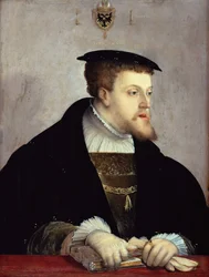 Retrato del Emperador Carlos V 1500-1558, ca 1532