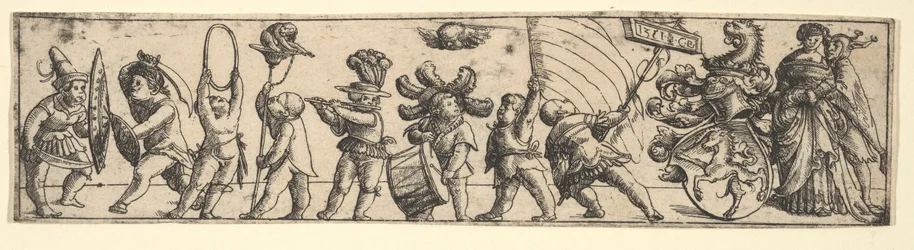 Friso con niños, 1531