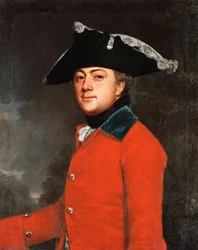 Alemán: Brigade Major Georg Heinrich von Berenhorst (1733-1814) Brigade Major Georg Heinrich Beerhorst