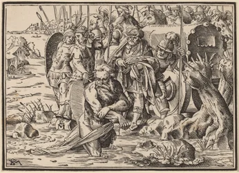 El martirio de San Jaime (?)