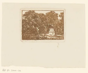 Casa de campo en el bosque