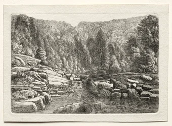 Agua en las montañas