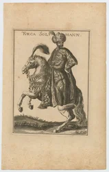 Suleiman II 1642-1691, Sultán del Imperio Otomano, 1710