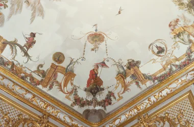 La Grande Singerie, detalle, c.1735 (mural)