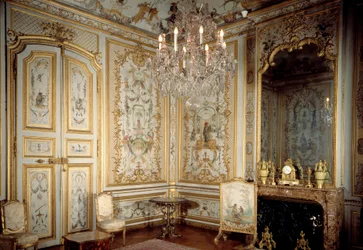 Vista del Gabinete de los Monos o La Grande Singerie