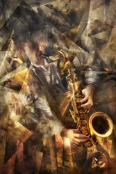 Sueños dorados de saxofón