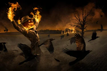El infierno de los espantapájaros de Halloween