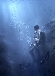 El hombre del jazz submarino