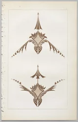 El arte del diseño decorativo: con un apéndice, dando las horas del día en que las flores se abren, publicado por Day & Son, Londres, 1862