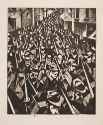 Un amanecer, 1914, pub. 1915