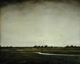 Un paisaje inglés, Romney Marsh