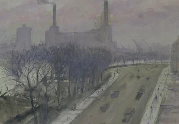 Estación de energía de Battersea, c.1935