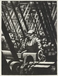 Haciendo el motor, 1917