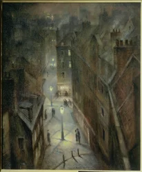 Crepúsculo en Soho, c.1924
