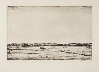 Sussex Downs, pub.1926 (aguafuerte)