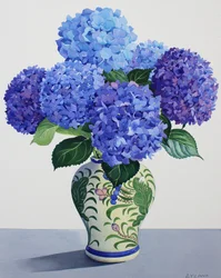 Hortensias azules