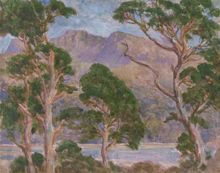 Cader Idris (óleo sobre lienzo)