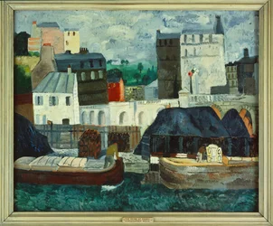 El Sena en Passy, abril-mayo 1928