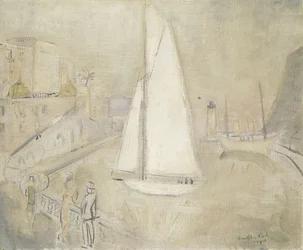 El yate blanco en Monte Carlo