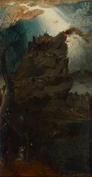 Paisaje con ermitaño