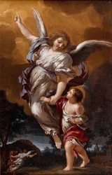 El Ángel Guardián después de Pietro da Cortona