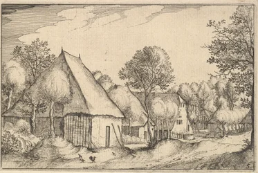Granja, lámina 5 de Regiunculae et Villae Aliquot Ducatus Brabantiae