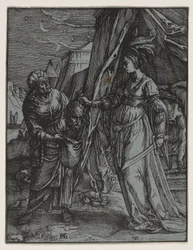 Judith con la cabeza de Holofernes