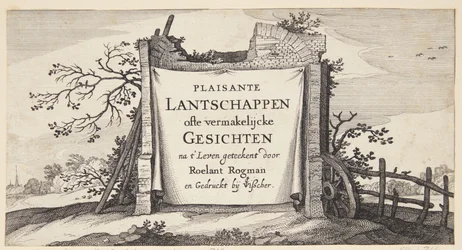 Portada de "Paisajes con aldeas cerca de Ámsterdam"