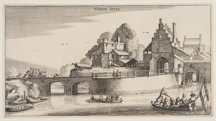Entrada de una ciudad, de Paisajes (Playsante Lantschappen)