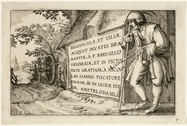 Portada, tras Cuadros de granjas, casas de campo y aldeas rústicas (Praediorum villarum et rusticarum casularum icones)
