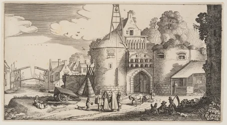 Puerta de la ciudad, de Paisajes (Playsante Lantschappen)