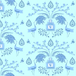 Aroma floral azul