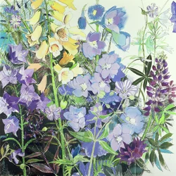 Delphiniums y Dedaleras