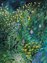 Un jardín veraniego lleno de colorido
