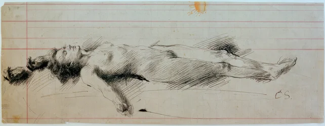 Boceto de la bruja muerta I