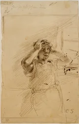 Desesperado (¿Autorretrato?)