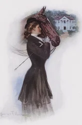 Mujer con un caballo